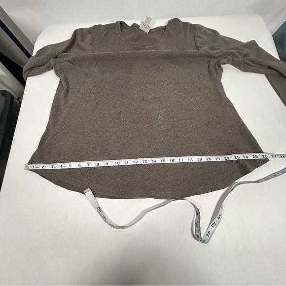 2 for$15 Chico's Taupe Long Sleeve Top Chicos size 3 (XL) - Picture 8 of 11
